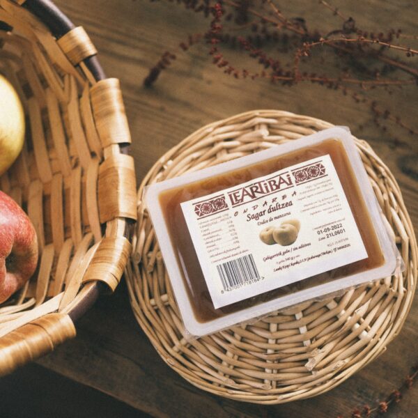 BARQUETA 340 GR DULCE DE MANZANA “LEARTIBAI” LANEKO