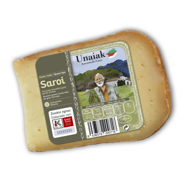 CUÑA QUESO KARRANTZA UNAIAK 200GR