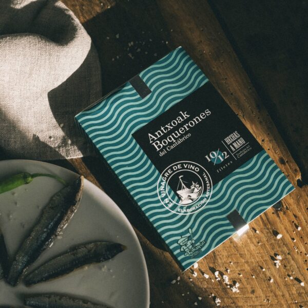 BARQUETA 100GR ANCHOA DEL CANTÁBRICO EN VINAGRE